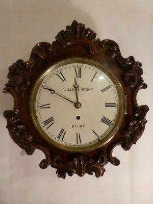 Higgs of Rugby Fusee Wall Clock