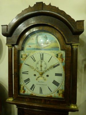 Barker of Framlingham Longcase clock