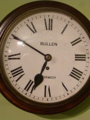 Bullen of Norwich dial clock