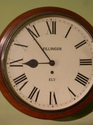 Fillinger of Ely Fusee Wall Clock