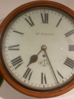 Giscard of Ely Wall Clock