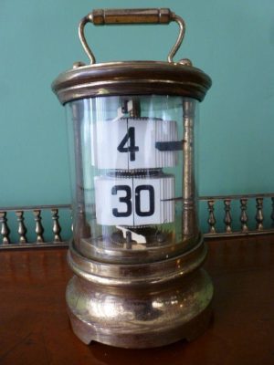 A Rare German Ticket Clock
