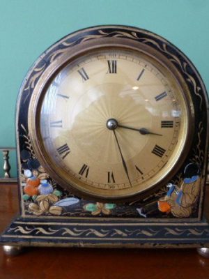 A French Chinoiserie Mantel Clock