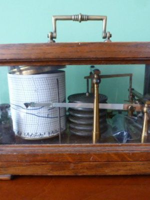 A Small Oak Campaign Barograph