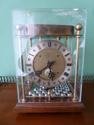 A fine English Novelty Ball Bearing Clock