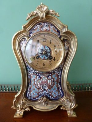 A Superb French Clinsonie Mantel Clock
