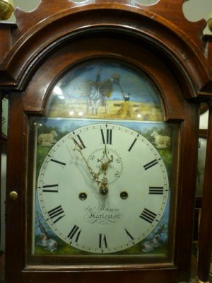 Brown of Harleston Automaton 8 day Longcase Clock